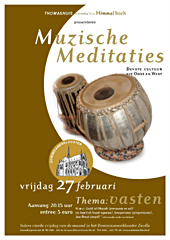 Poster Muzische Meditaties februari